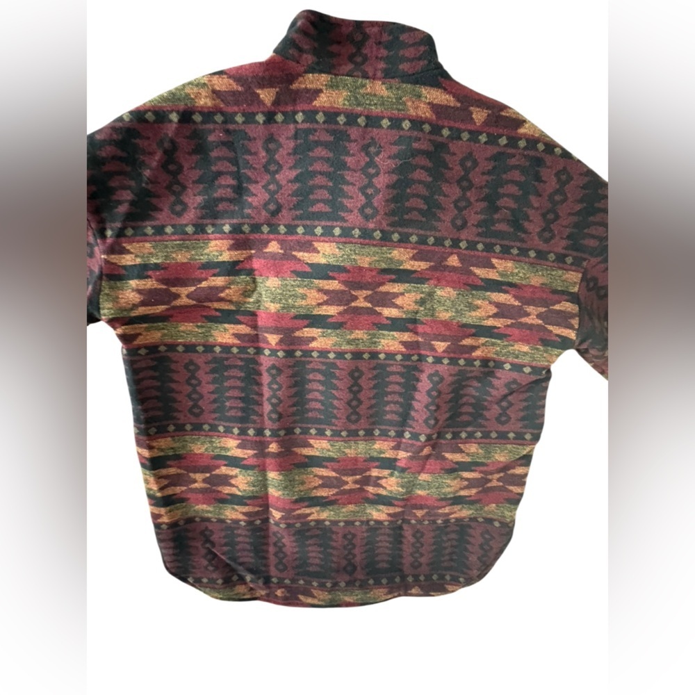 Steve Madden Multicolor Patterned Pea Coat - Picture 7 of 13